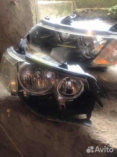 Фары mitsubishi outlander xl