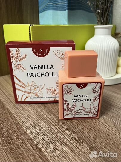 Духи Sergio nero vanilla patchouli 50 ml