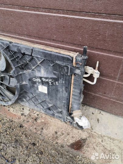 Ford Focus 2 1.8 кассета радиаторов в сборе