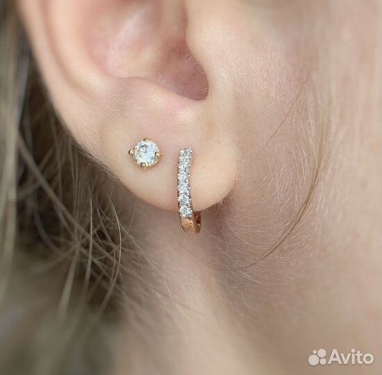 Серьги с бриллиантами