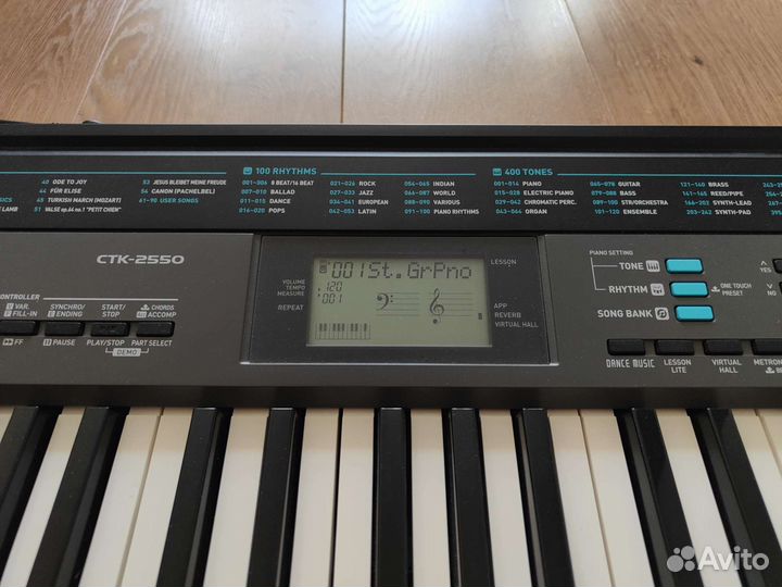 Синтезатор Casio CTK-2550