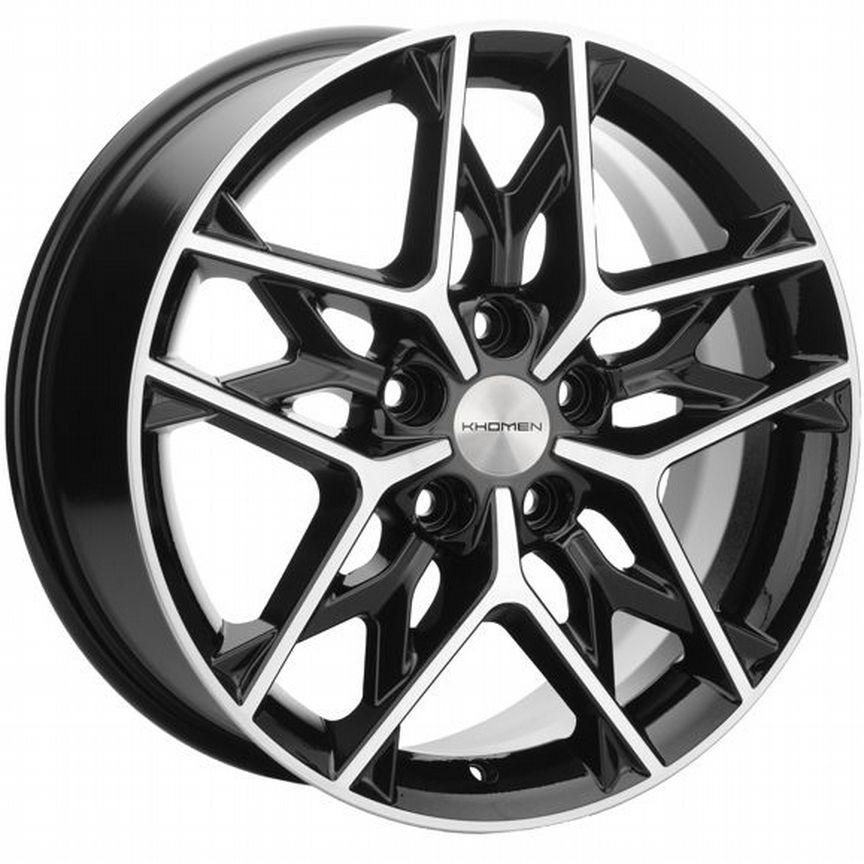 Khomen 1709 : 7x17 5*108 Et:50 Dia:63,3 Black-FP