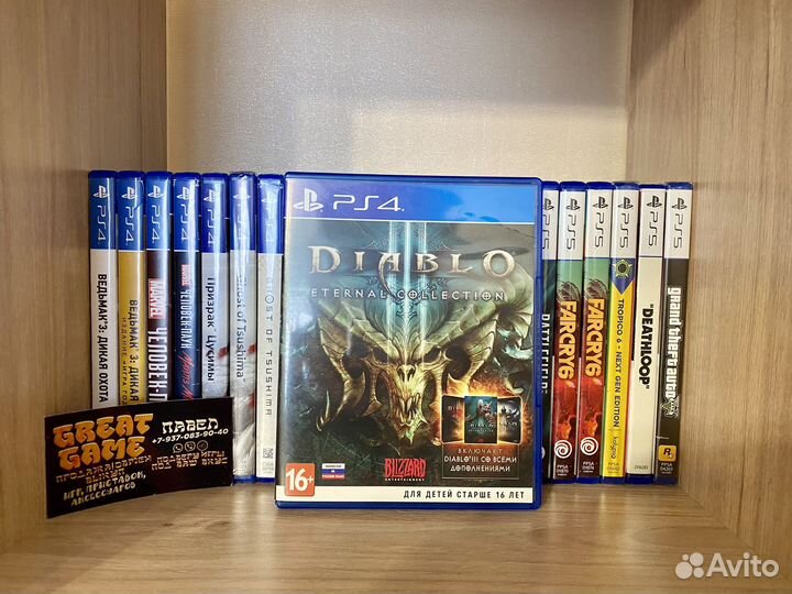 Игры PS4: Diablo 3: Eternal Collection (Русская ве