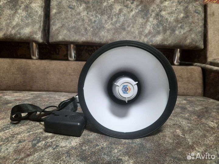 Мегафон Громкоговоритель Рупор портативный 25Вт