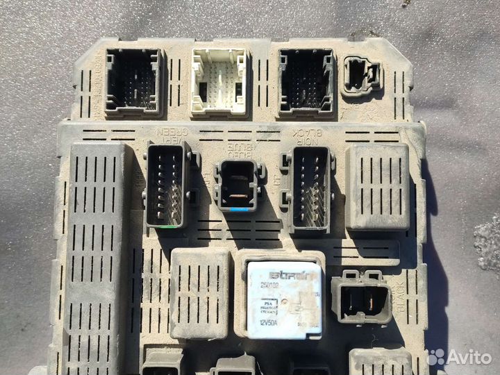 Блок предохранителей bsm, Пежо 607