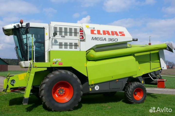 Запчасти для комбайна mega 360