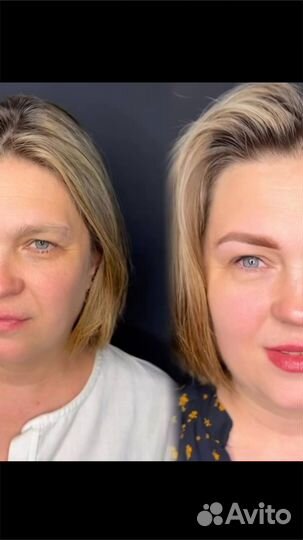 Симпотичная модель Перманентный макияж/татуаж