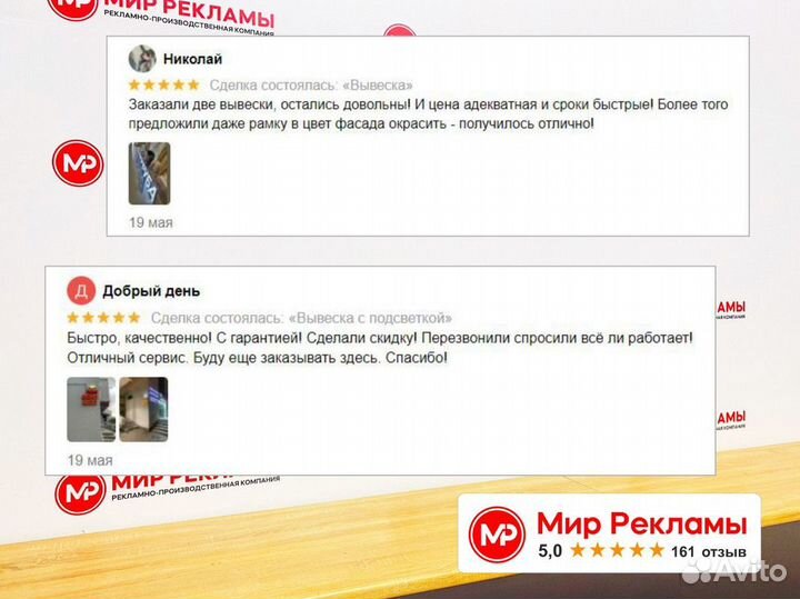 Изготовление вывесок/Объемные световые буквы