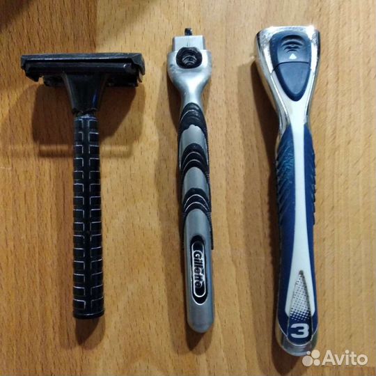 Бритва мужская, станок без лезвий