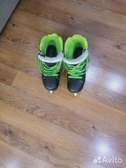 Коньки вратарские хоккейные от bauer