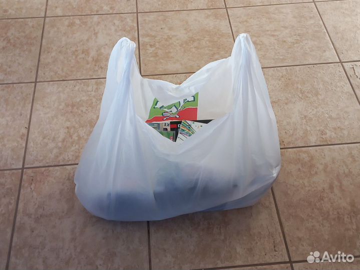 Cd dvd диски мешком