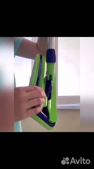 Универсальная швабра с двумя насадками