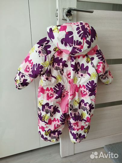 Зимний комбинезон для девочки 74 snowest