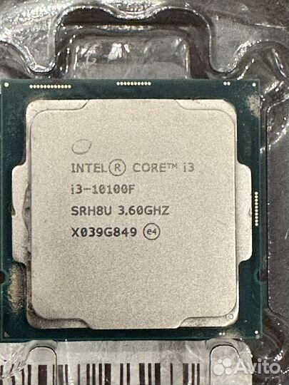 Процессор intel core i3 10100f