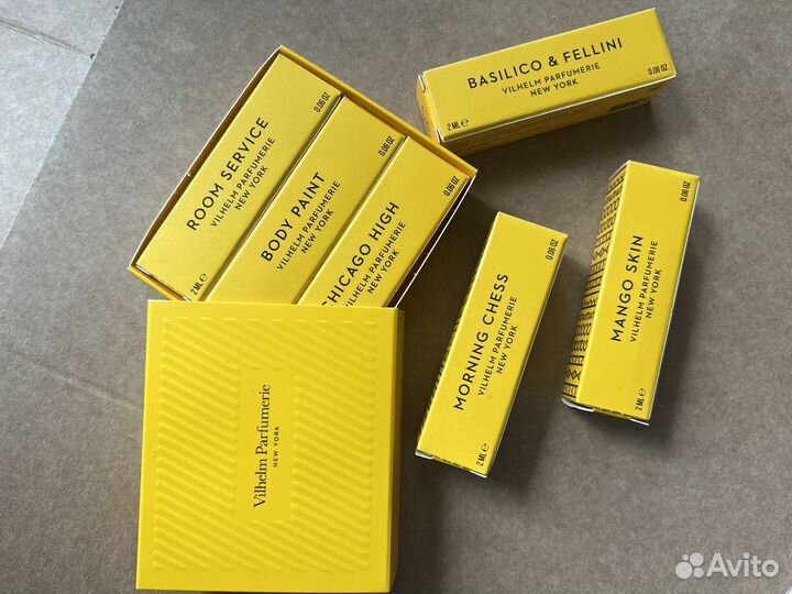 Vilhelm parfumerie, пробники по 2 мл