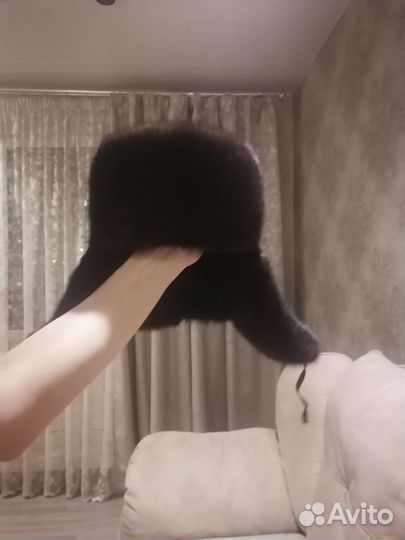 Шапка ушанка норка
