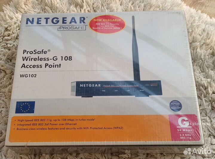 Точка доступа Netgear WG-102