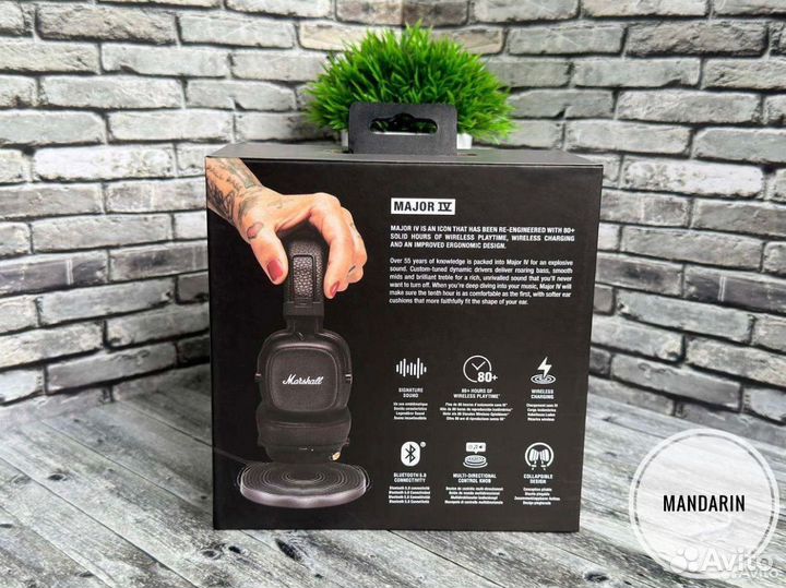 Marshall major 4 гарантия доставка