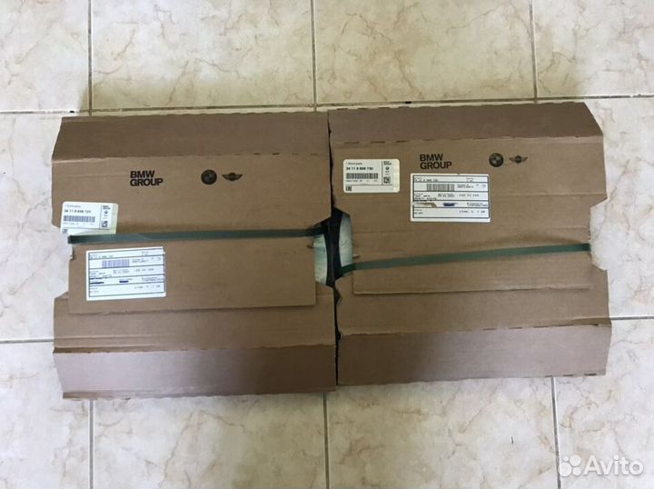 Передние тормозные диски BMW F10 Power Kit