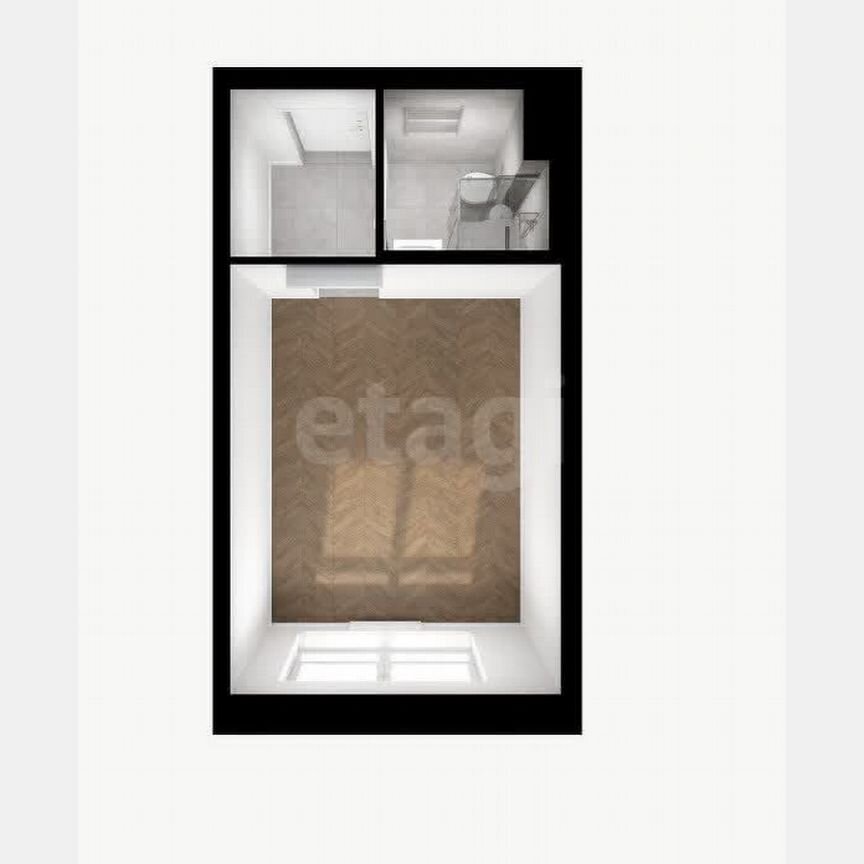 Квартира-студия, 20 м², 27/33 эт.