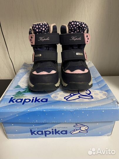 Сапоги зимние для девочки kapika р.27
