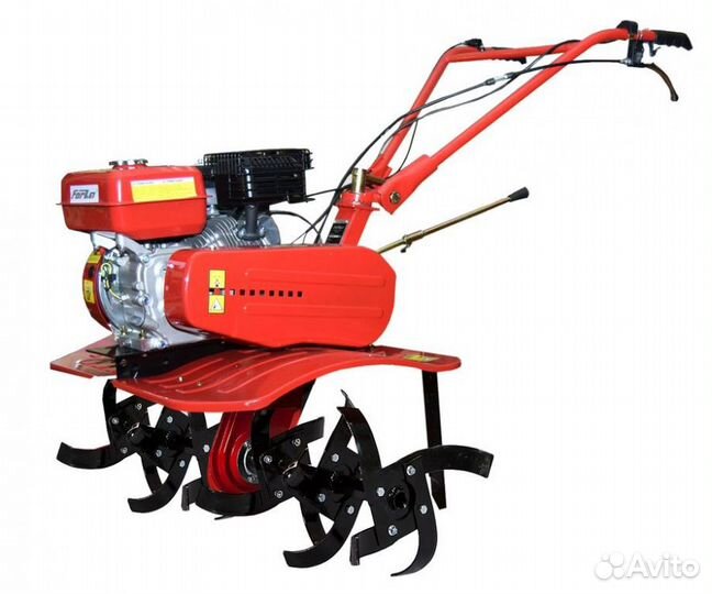 Вспашка мотоблоком