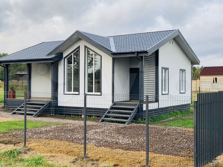 Дом 93,5 м² на участке 6 сот.