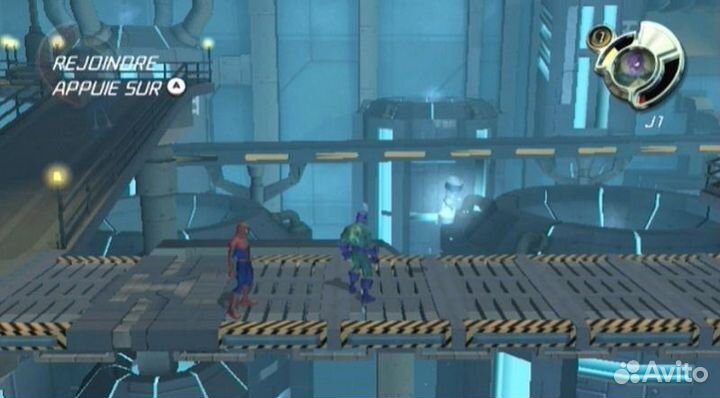 Spider-Man Friend or Foe, б/у, множ.царап., англий