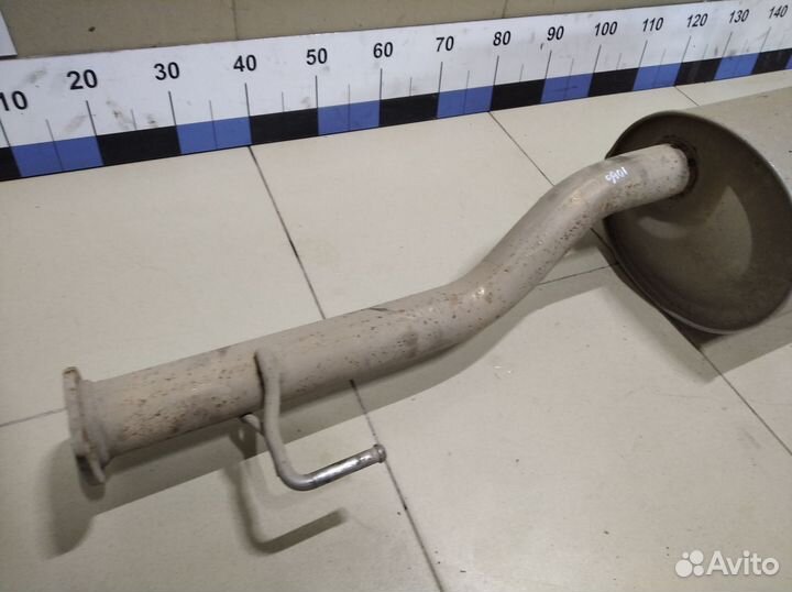 Глушитель основной Fortuner 2015