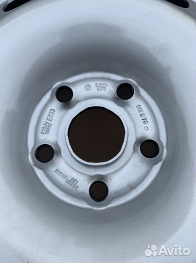 Диски штамп R16 2шт Volkswagen Tiguan Audi q3