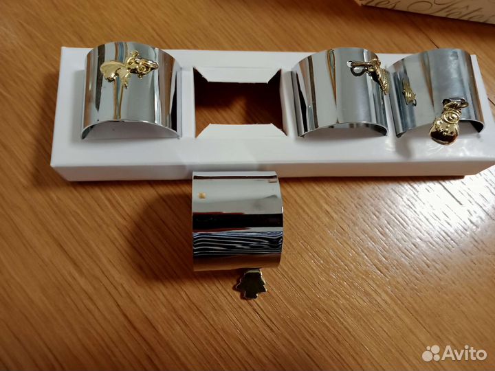 Кольца для салфеток и украшения на бокалы