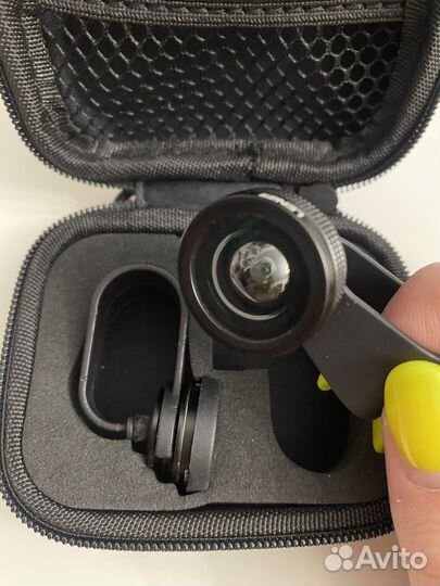 Широкоугольная насадка на телефон