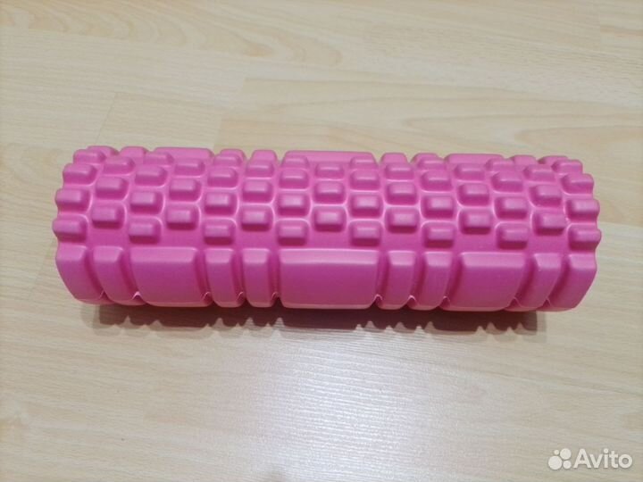 Тренажер роллер розовый