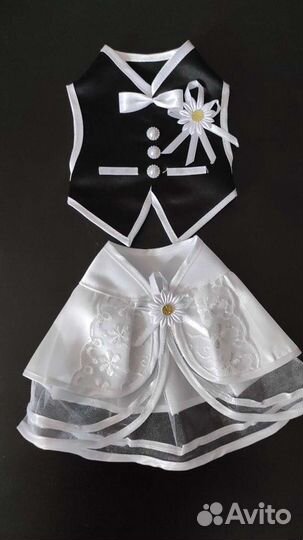 Свадебные аксессуары на бутылку