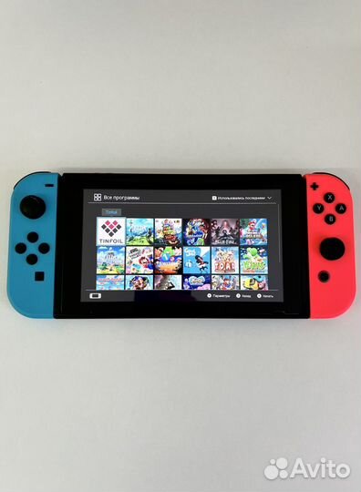 Nintendo Switch rev 1 прошитая