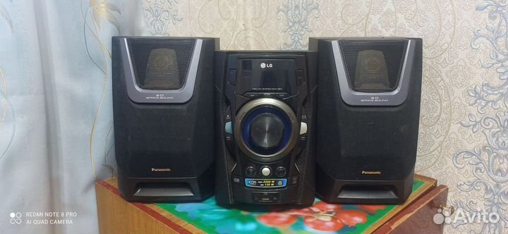 Музыкальный центр lg и магнитола LG