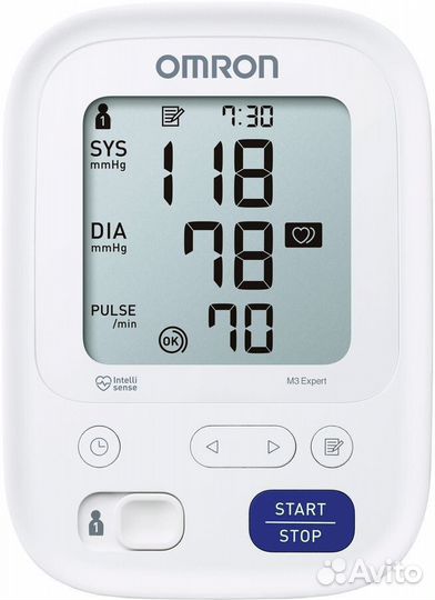 Тонометр omron m3 expert