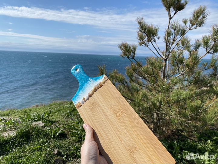 Кухонная доска Море