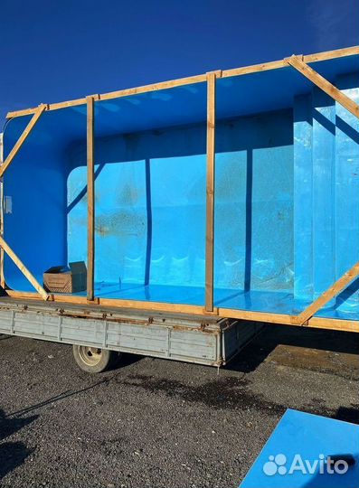 Полипропиленовая чаша бассейн 6м*3м*1,5м