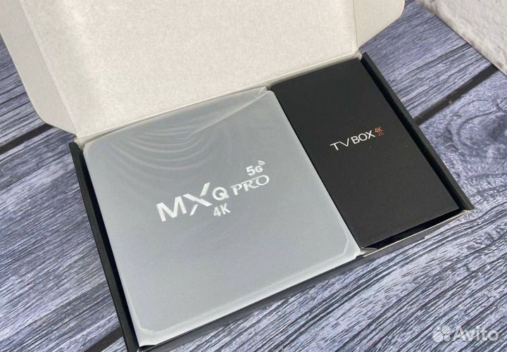 Приставка смарт тв Android TV BOX 128 GB