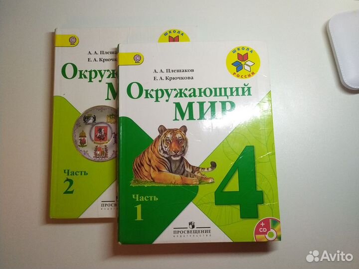 Окружающий мир 4 класс плешаков 2 части