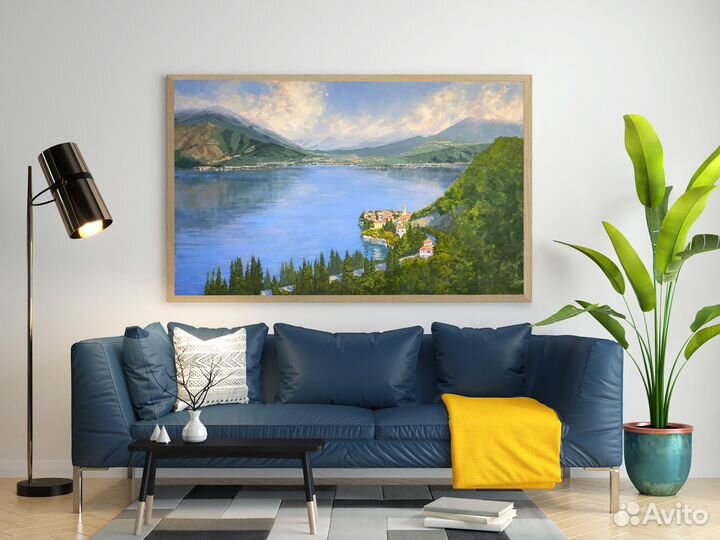 Картина маслом пейзаж Италия