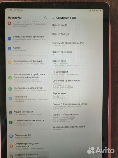 Планшет Samsung galaxy Tab s6 lite 128gb