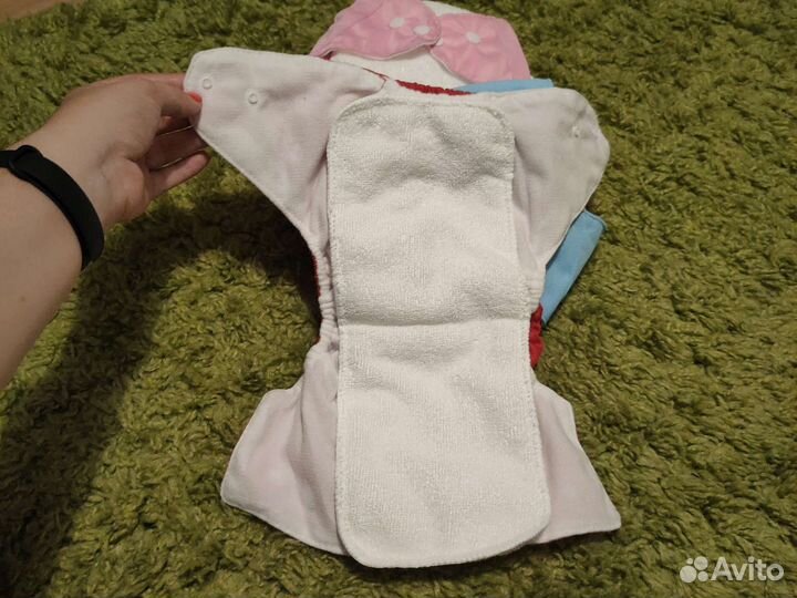 Новые многоразовые подгузники с вкладышами