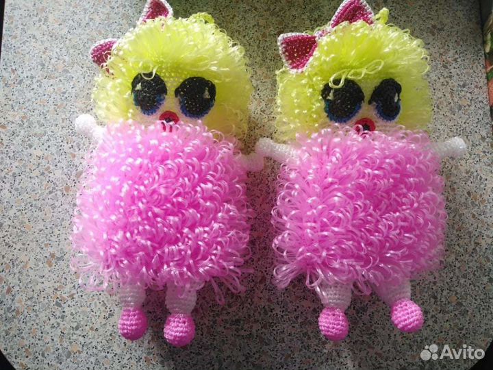 Мочалка ручной работы