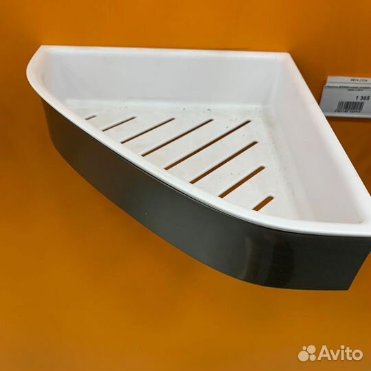 Полочка угловая плоская brimix