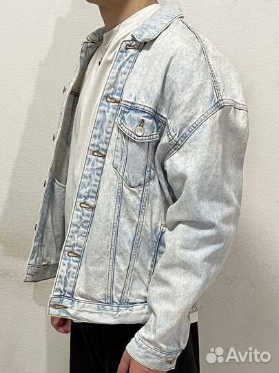 Джинсовая куртка pull bear