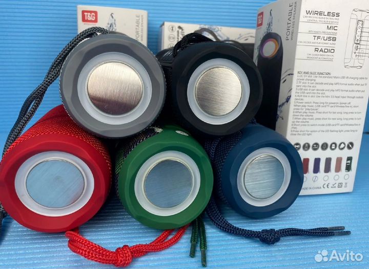 Колонка портативная блютуз TG мощная 20вт