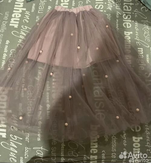 Юбка сетка фатин