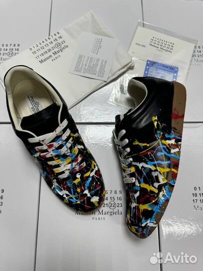 Кеды Maison Margiela Replica Paint